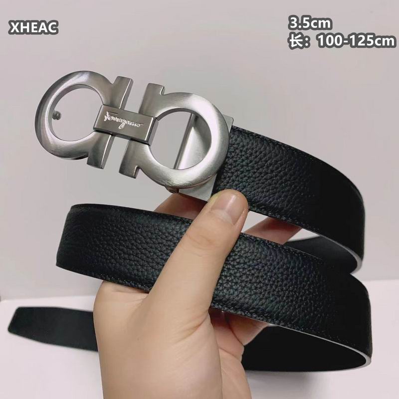 Ferragamo belt 35mmX100-125cm 8L163